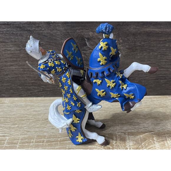 Knight & Horse Action Figures Papo 2005 PVC 4" Medieval Warrior Fantasy - Picture 4 of 13